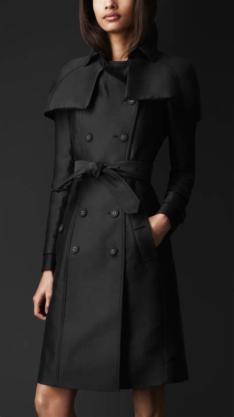 burberry double duchess caped trench coat|vintage Burberry trench coat.